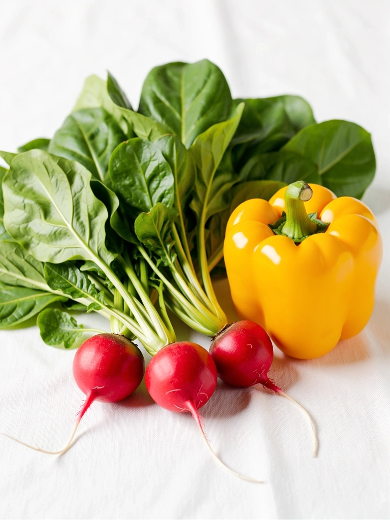 Vegetales frescos y nutrición